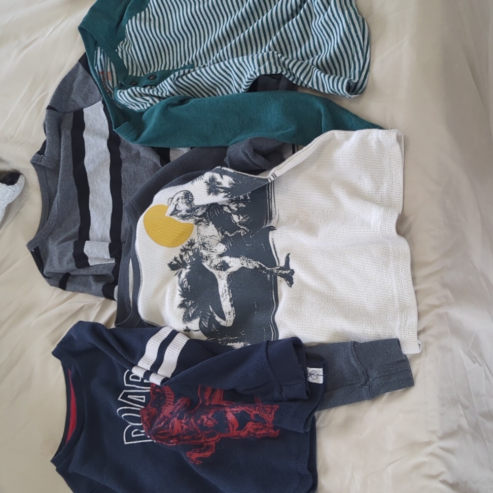 Boys long sleeve tops